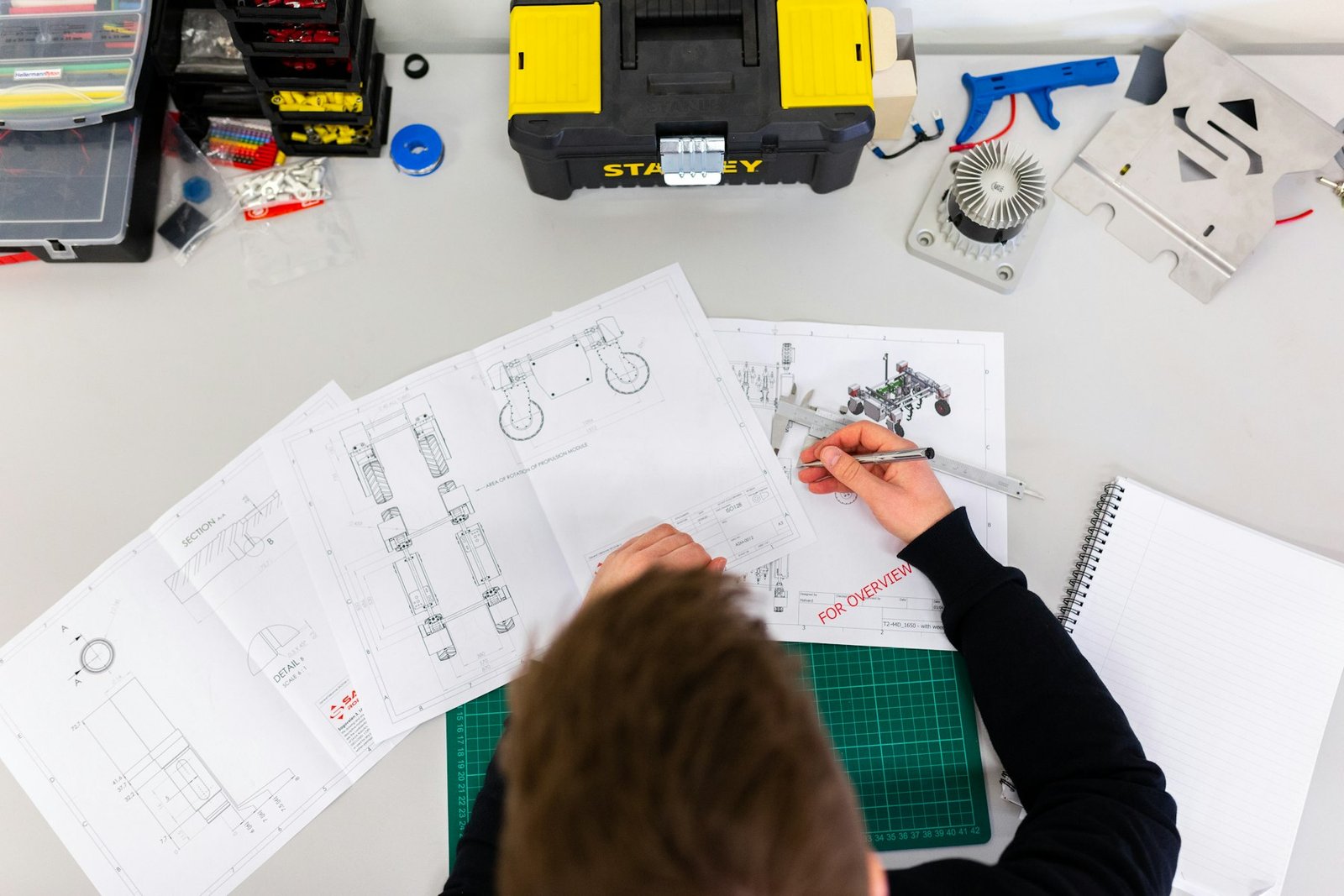 Engineering workshop and technical equipment